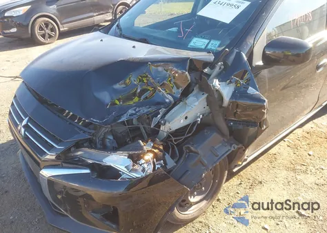 2021 Mitsubishi Mirage Carbonite Edition/Es/Le z USA, uszkodzony, nr VIN ML32AUHJ5MH010446